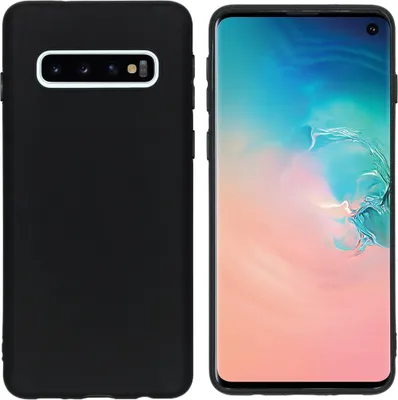 Produktbild von imoshion TPU Color Cover Samsung Galaxy S10 - Schwarz
