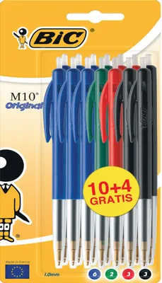 Produktbild von BIC M10 Clic, Multi, Multi, Transparent, Kunststoff