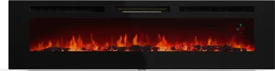 Produktbild von Klarstein Galeras Smart Elektrokamin - 1800 W Heizleistung, Realistische LED-Flammen, App & Fernbedienung, Einstellbare Farben & Helligkeit, Überhitzungsschutz, Wandkamin Elektrisch