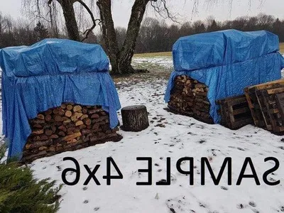 Obrázek produktu pro Kovová plachta pro stany – 4 x 8 m – chrání před deštěm – odolná – venkovní přístřeší