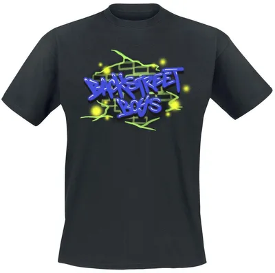 Produktbild von Backstreet Boys T-Shirt Herren Signature schwarz L