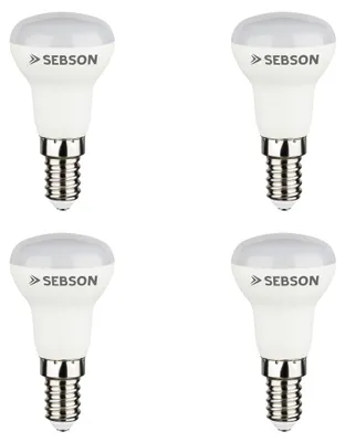 Produktbild von 4x LED Lampen E14 R39 3W warmweiss RA97 flimmerfrei 230V LED Leuchtmittel SEBSON