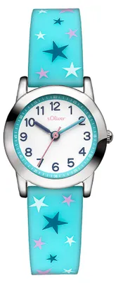 Produktbild von s.Oliver Uhr Kinder-Armbanduhr Kids Mädchen Silikon SO-4508-PQ