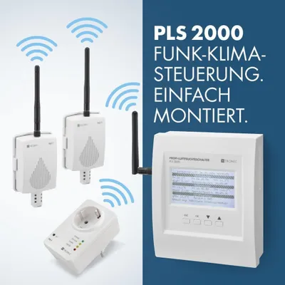 Produktbild von H-Tronic Taupunktsteuerung Profi Luftfeuchteschalter PLS 2000 - 1114810