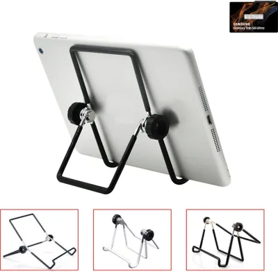 Produktbild von K-S-Trade Tablet-Ständer Tablet-Halterung Tablet-Aufsteller kompatibel mit Samsung Galaxy Tab S8 Ultra 5G faltbarer Tischständer Tablet Halterung