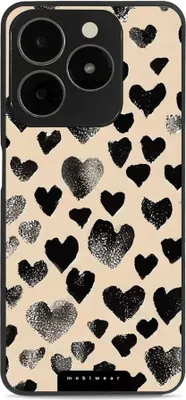 Produktbild von Handyhülle für Realme C63 4G, Mobiwear Glossy Case, Beige Liebe