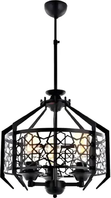 Zdjęcie produktu dla Lampa sufitowa lampa wisząca salon jadalnia czarny żyrandol