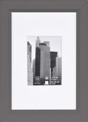 Produktbild von Henzo Metallica Bilderrahmen 10x15 Dunkelgrau