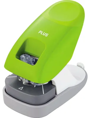 Produktbild von PLUS Japan Heftgerät 31261 klammerlos grün