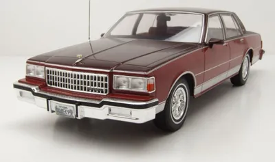 Produktbild von MCG 18361 Chevrolet Caprice 1987 dunkelrot metallic 1:18