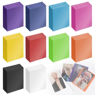 Produktbild von 1000 Karten Schutzhüllen 60x91mm - 10 Farben