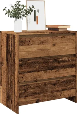 Zdjęcie produktu dla vidaXL Kredens o wyglądzie starego drewna 70x41x75 cm materiał drewnopochodny