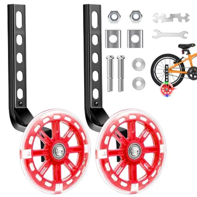 Immagine prodotto di Support ruota per biciclette, regolabili, per ruote da 12-18 pollici, adatte a biciclette per bambini