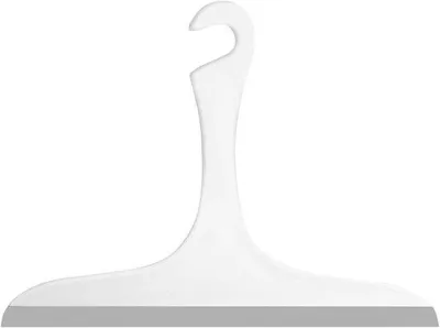 Produktbild von Famanu Duschabzieher für glatte Oberflächen - Weiß, 20 × 23 cm