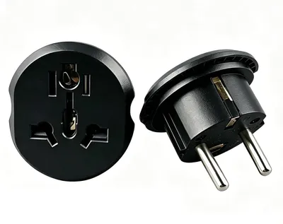Productafbeelding van Reisadapter EU-stekker universele adapter, wereld naar Europees type F/C