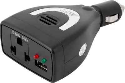 Obrázek produktu pro 75W DC12V na AC 220V měnič energie do auta USB nabíjecí adaptér