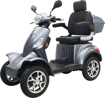 Produktbild von Elektromobil “VITA CARE 4000”, 25 km/h, 50 Kilometer Reichweite, Blei-Gel Akku, Seniorenmobil, E-Roller, E-Scooter mit Straßenzulassung, Elektroroller, Grau