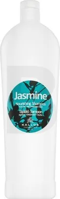 Produktbild von Kallos Jasmine Nourishing Shampoo, 1000 ml, Shampoo, Nicht-professionell, Frauen, beschädigtes Haar, trockenes Haar, Glanz, Weichmachend