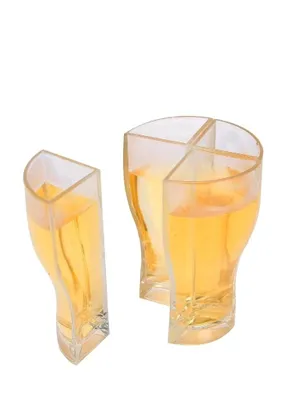 Produktbild von 4 in 1 Biergläser Bierglas Trinkglas Geschenkset