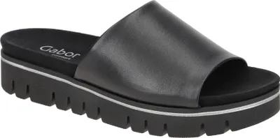 Produktbild von Gabor 22.880 Damenschuhe - sportliche Pantoletten schwarz Freizeit NEU