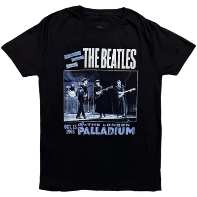 Produktbild von The Beatles 1963 The Palladium Black L T-Shirt