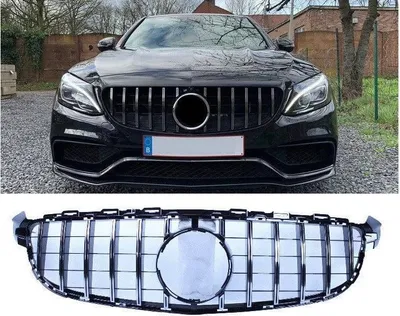 Obrázek produktu pro Mřížka chladiče pro Mercedes C 63 AMG (s) W205 Panamericana vzhled chromu