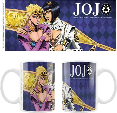Zdjęcie produktu dla JoJo's Bizarre Adventure Part 5: Golden Wind Ceramiczny kubek Giorno & Bruno