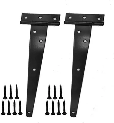 Immagine prodotto di Cerniere a scomparsa per porte e cancelli - 300 mm - Nero, acciaio inossidabile