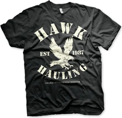Produktbild von Hawk Hauling T-Shirt - Medium - Black