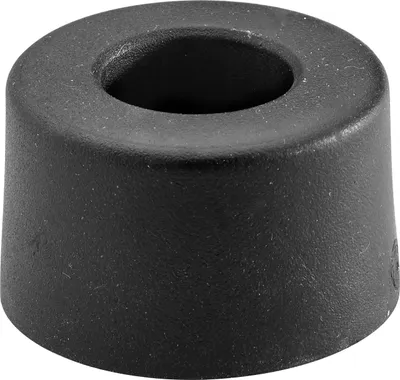 Produktbild von Hettich Türstopper 25,0 x 40,0 mm Kunststoff schwarz - 1 Stück