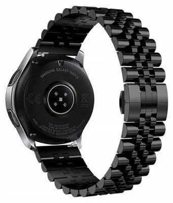 Produktbild von By Qubix passend für Garmin Venu 2 & 3 - Edelstahlband - Schwarz