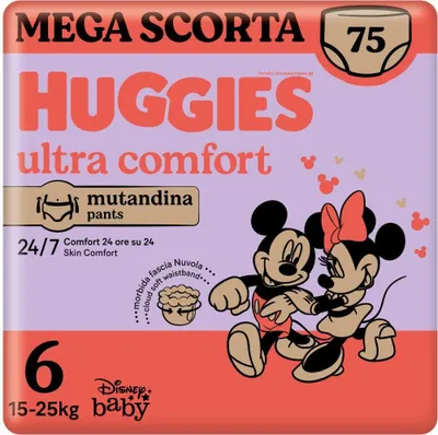 Produktbild von Huggies Ultra Comfort Pants Größe 6 Megapack 75 Windeln