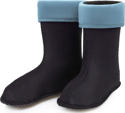 Produktbild von Ladeheid Kinder Mädchen Jungen Wärmende Stiefelsocken für Gummistiefel Innenschuh für Modell LA-KL-EVA-Kids und KL050, KL045 (Hellblau, 29 EU)