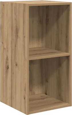 Image de Ensemble meuble TV Chêne artisanal 37 x 37 x 72 cm