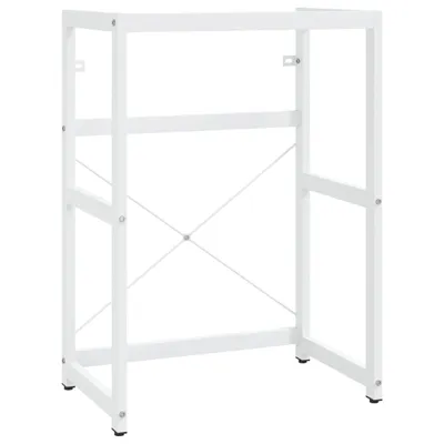 Immagine prodotto di Struttura per Lavabo da Bagno Bianca 59x38x83 cm in Ferro