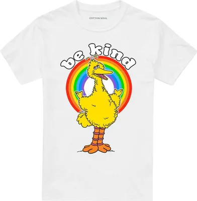 Immagine prodotto di Sesame Street - Maglietta "Be Kind" per uomo/donna unisex TV21254 (XL) (Bianco)