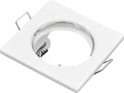 Produktbild von Einbaurahmen McShine "ER-74", weiß, 74x74mm, starr