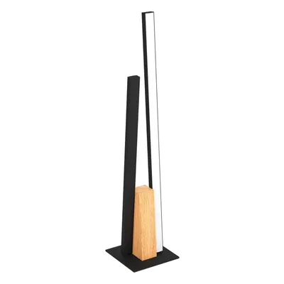 Produktbild von EGLO Panagria, Schwarz, Braun, Holz, Aluminium, Kunststoff, Stahl, Holz, IP20, II, 2 Glühbirne(n), 3000 K