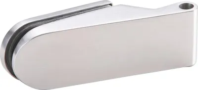 Produktbild von HERMAT Glastürband 6215,2tlg,FT24,rund,edelstahl matt