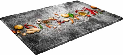 Zdjęcie produktu dla SZKLANA DESKA KUCHENNA 40x30 352b Chilli