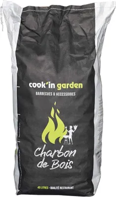 Produktbild von Holzkohlebeutel 40L BBQ Premium schwarz