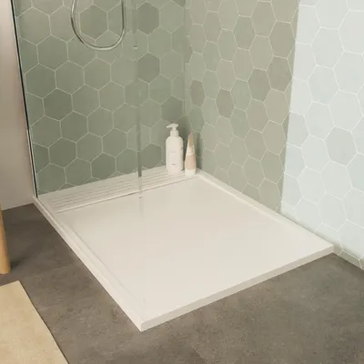Image de Receveur de douche JOSEPH en béton extra-plat