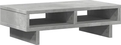 Obrázek produktu pro vidaXL Stojan na monitor betonový šedý 50x27x15 cm materiál na bázi dřeva