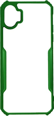 Produktbild von Airbag Case Transparent Acryl Shockproof Anti-Scratch Schutzhülle Grün