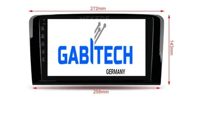 Produktbild von für Mercedes Benz W164 GL320 ML350 X164 9 zoll Android 13.0 Autoradio GPS NAVIGATION 8GB RAM 128GB ROM Wireless CARPLAY Octa-Core