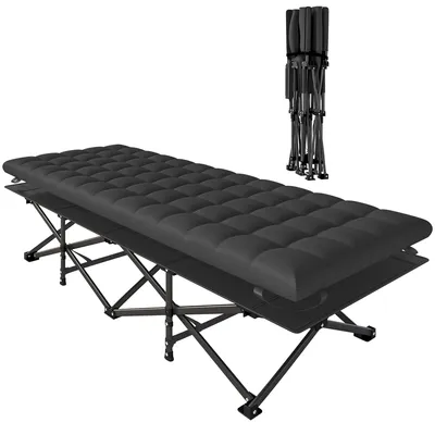 Produktbild von Outsunny Feldbett faltbar Campingbett mit Tragetasche Campingliege bis 200 kg