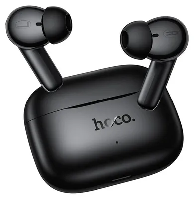 Produktbild von Hoco EQ30 Kabellose Bluetooth In-Ear Kopfhörer mit Ladecase Schwarz Stereo Sound & Mikrofon Headset