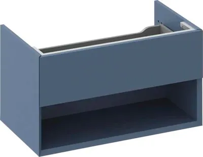 Image de Meuble sous lavabo RAVAK Lite bleu 80 x 43 x 45 cm