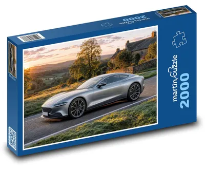 Produktbild von Puzzle 2000 Sportwagen auf dem Land - martinpuzzle