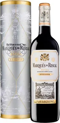 Produktbild von Marques De Riscal Reserva 2021 estuchado Rotwein Spanien 75.00 cl 14.0 %